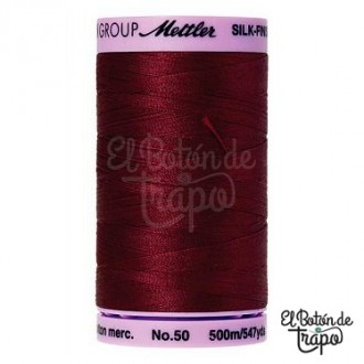Hilo Mettler Silk-Finish No.50 0918 Cranberry 500m