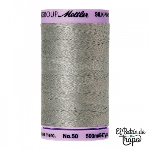 Hilo Mettler Silk-Finish No.50 0413 Titan Grey 500m