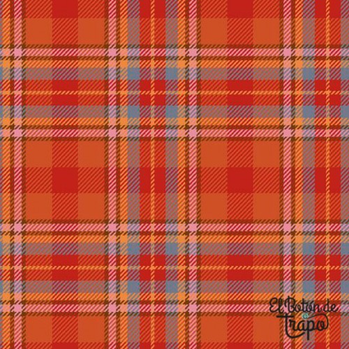 Franela Primo Plaid Fashion Red