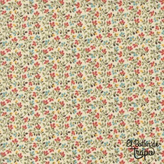 Tela Dinahs Delight Floral...