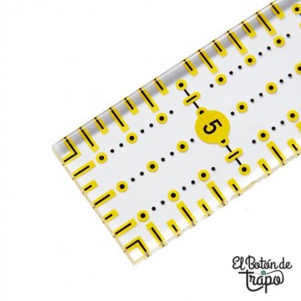 Regla Patchwork 1 x 6 Pulgadas Omnigrid 2