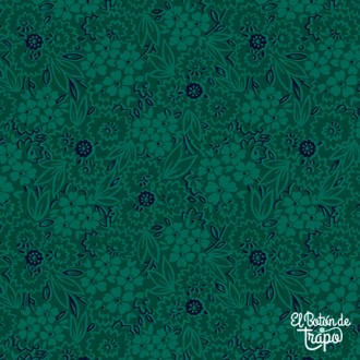 Tela Kim Diehl Quiet Grace Scatter Garden Teal