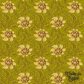 Tela Kim Diehl Quiet Grace Foulard Kiwi
