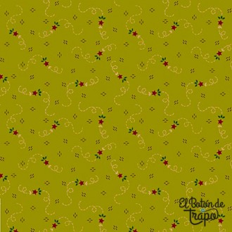 Tela Kim Diehl Quiet Grace Meandering Stars Kiwi