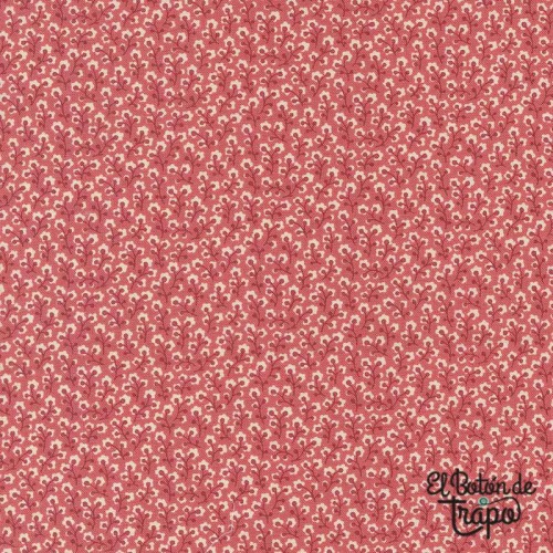 Tela Antoinette Dauphine Faded Red