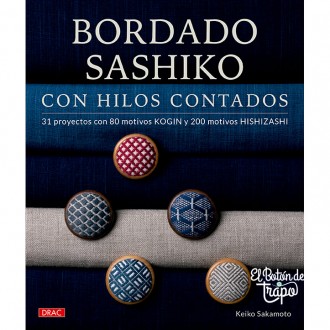 Libro Bordado Sashiko con Hilos Contados