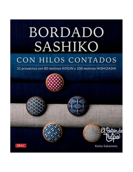 Libro Bordado Sashiko con Hilos Contados