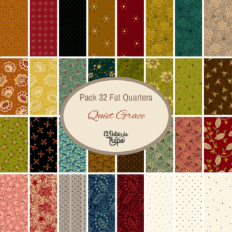 Pack 32 Fat Quarters Quiet Grace Kim Diehl