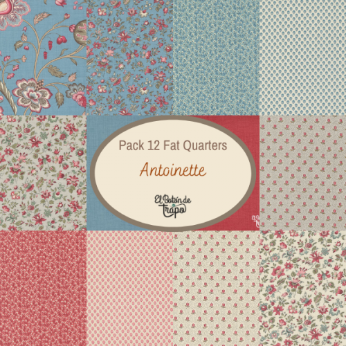 Pack Fat Quarters Antoinette Moda Fabrics