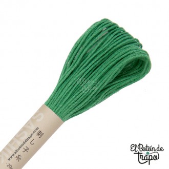 Hilo Sashiko Verde Cesped Olympus
