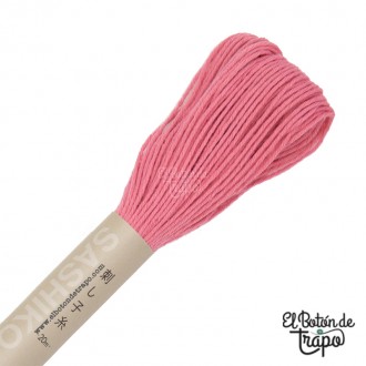 Hilo Sashiko Rosa Chicle Olympus
