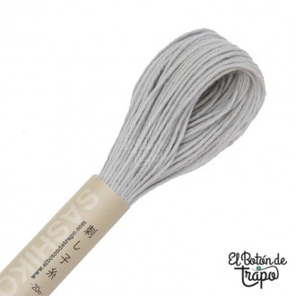 Hilo Sashiko Gris Claro