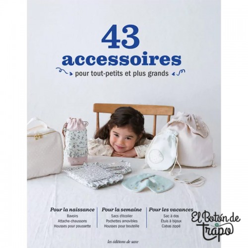 Libro 43 Accesorios de costura para niños y adultos