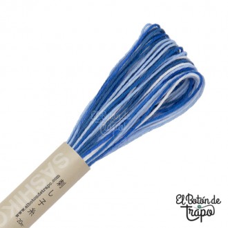 Hilo Sashiko Azul Multicolor Olympus