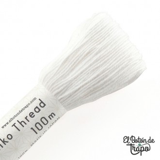 Hilo Sashiko Blanco 100 metros Olympus