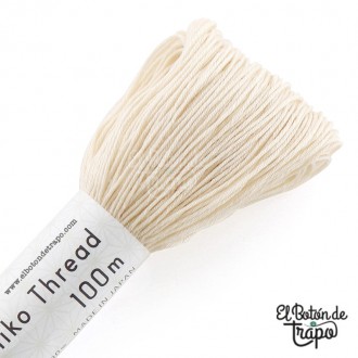 Hilo Sashiko Beige 100 metros Olympus