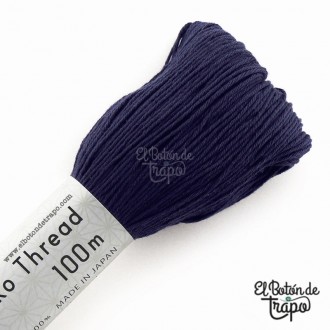 Hilo Sashiko Azul Marino 100 metros Olympus