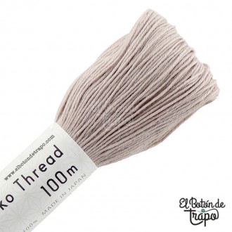 Hilo Sashiko color Piedra 100 metros Olympus