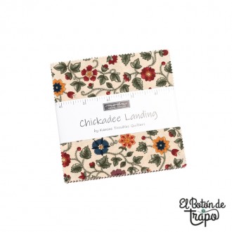 Charm Pack Chickadee Landing de Kansas Troubles  Moda Fabrics