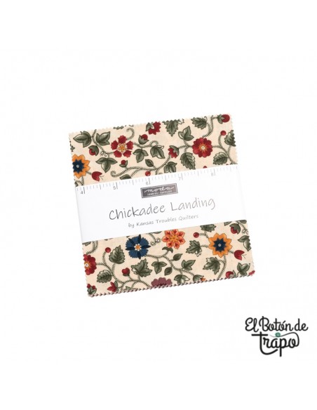 Charm Pack Chickadee Landing de Kansas Troubles  Moda Fabrics