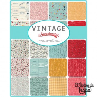 Charm Pack Vinatge de Sweetwater Moda Fabrics 2