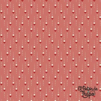 Tela Patchwork EQP Forward to the Past Blush