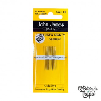 Agujas Aplicación No.10 Patchwork Jhon James