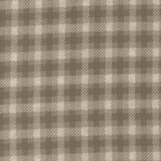 Franela Cuadros Marrón Farmhouse Moda Fabrics