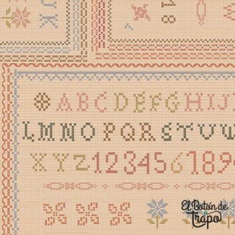 Trasera Marcus Fabrics Doble Ancho Sampler Patch