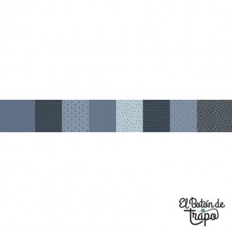 Tela Marcus Snowfolks Strips Blue