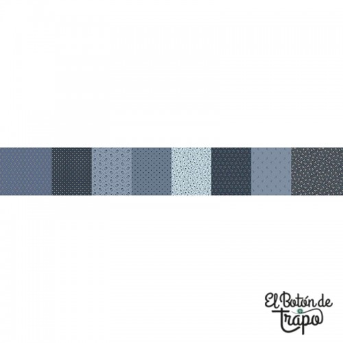 Tela Marcus Snowfolks Strips Blue