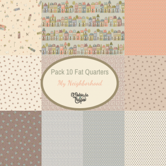 10 Fat Quarters Anni Downs My Neighborhood