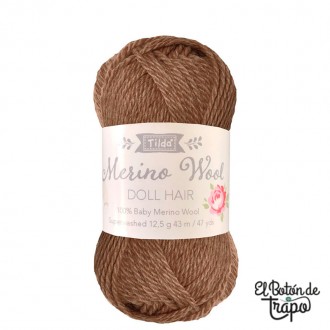 Pelo Tilda Brown Ovillo Lana