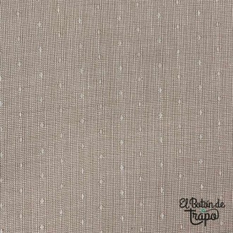 Tela Japonesa Tramada Nikko II Clay