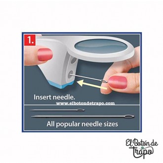 Enhebrador Mágico de Agujas con luz y lupa Taylor Seville 2