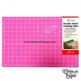 Base de corte patchwork sew easy rosa azul