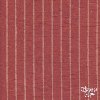 Tela Patchwork Neighborhood Florist Weaves Ticking Roja