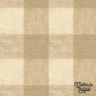 Tela Patchwork Neighborhood Florist Weaves Vichy Cream