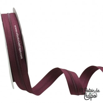 Cremallera granate por metros