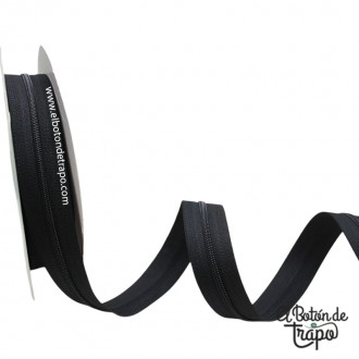 Cremallera continua gris marengo