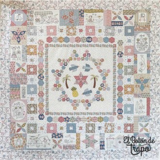 Patrón Natalie Bird Happy Travels 2