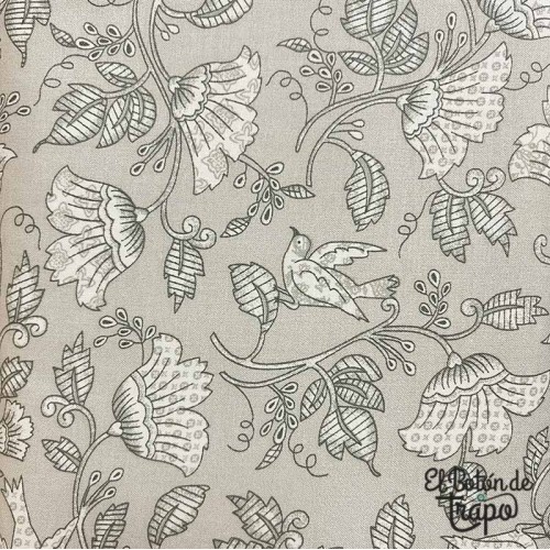 Trasera doble ancho para Patchwork
