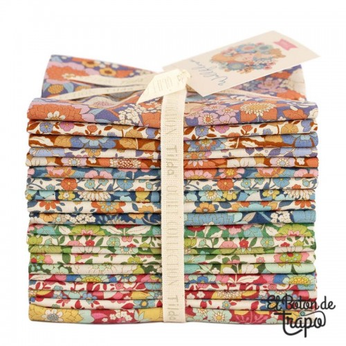Pack 20 Fat Quarters Tilda Wallflower