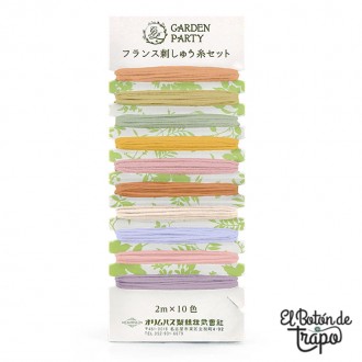Hilos de Bordado y Sashiko Olympus Garden Party Spices