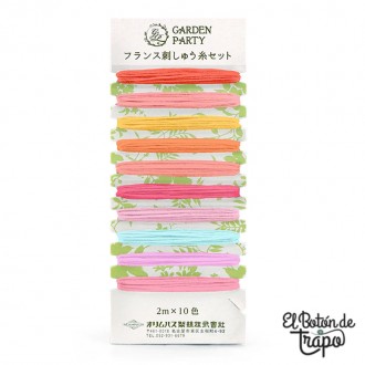 Hilos de Bordado y Sashiko Garden Party C14 Playful