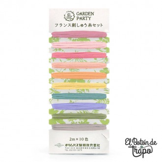 Hilo Bordado Garden Party...