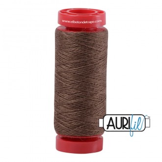 Hilo de Lana Aurifil Marrón Corteza 8320