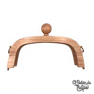 Boquilla de Madera Ovalada color Fresno 21 cm