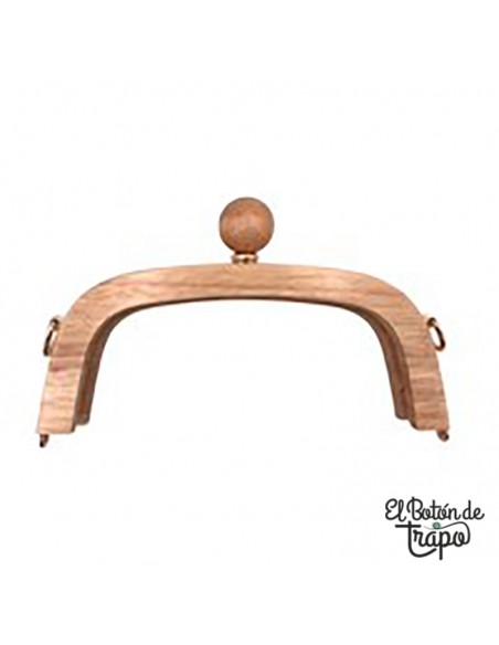 Boquilla de Madera Ovalada color Fresno 21 cm