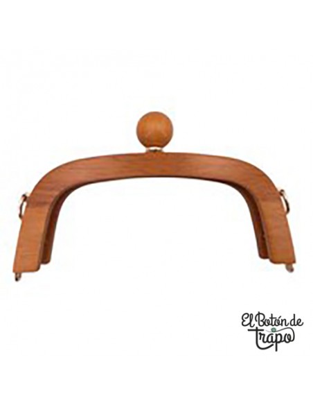 Boquilla de Madera Ovalada color castaño 21 cm